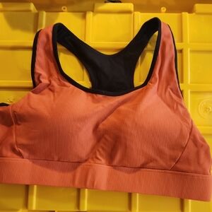 ZYIA Orange and Black Sports Bra